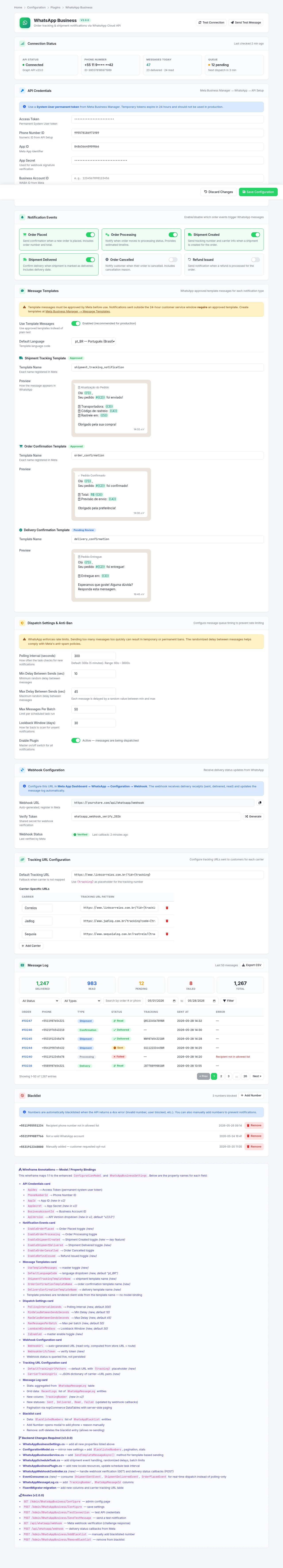 Admin Configuration