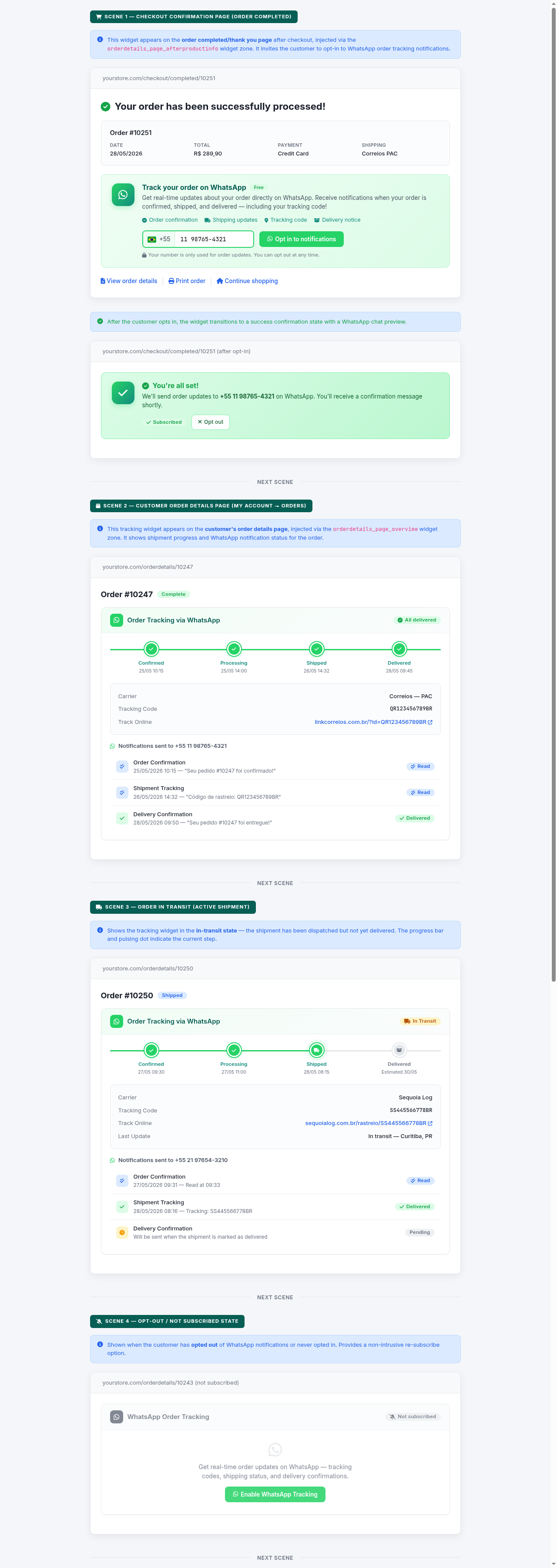 Order Tracking